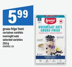 Maxi GRUAU-FRIGO YUMI | OVERNIGHT OATS offer