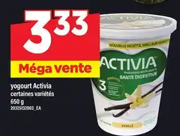 Maxi YOGOURT ACTIVIA offer