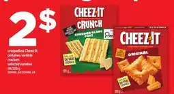 Maxi CRAQUELINS CHEEZ-IT | CRACKERS, 191/200 G offer