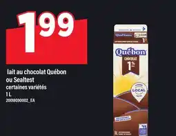 Maxi LAIT AU CHOCOLAT QUÉBON OU SEALTEST offer