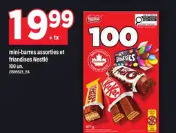 Maxi MINI-BARRES ASSORTIES ET FRIANDISES NESTLÉ, 100 un offer