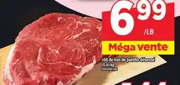 Maxi RÔTI DE BAS DE PALETTE DÉSOSSÉ offer