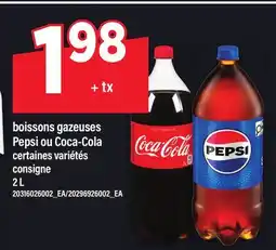 Maxi BOISSONS GAZEUSES PEPSI OU COCA-COLA offer