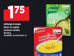 Maxi MÉLANGE À SOUPE KNORR OU LIPTON offer