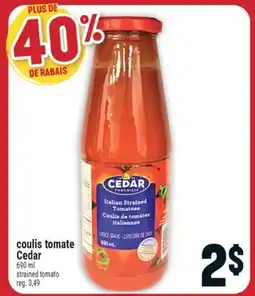 Marché Adonis coulis tomate Cedar offer