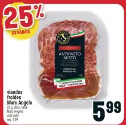 Marché Adonis viandes froides Marc Angelo offer