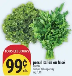 Marché Adonis persil italien ou frisé offer