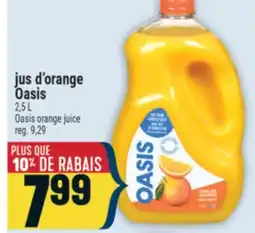 Marché Adonis jus d'orange Oasis offer