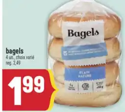Marché Adonis bagels offer