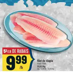 Marché Adonis FILET DE TILAPIA | TILAPIA FILLETS offer
