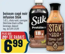 Marché Adonis boisson cagé noir infusion Stok | Stok brew black coffee offer