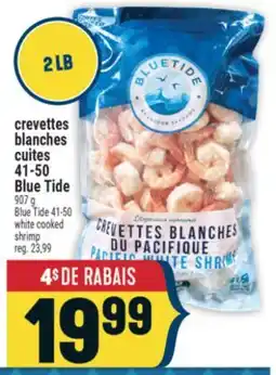 Marché Adonis crevettes blanches cuites 41-50 Blue Tide | Blue Tide 41-50 white cooked shrimp offer