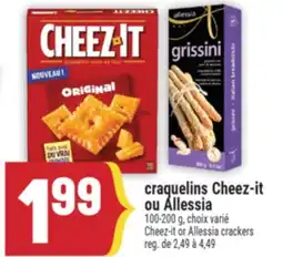 Marché Adonis craquelins Cheez-it ou Allessia offer