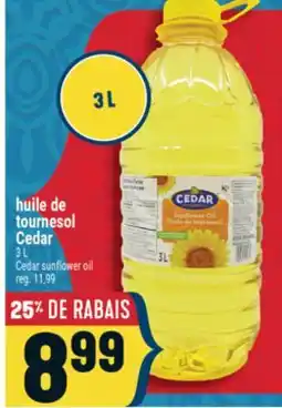 Marché Adonis HUILE DE TOURNESOL CEDAR | CEDAR SUNFLOWER OIL offer