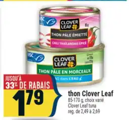 Marché Adonis THON CLOVER LEAF | CLOVER LEAF TUNA offer