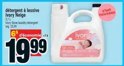Super C détergent à lessive Ivory Neige | Ivory Snow laundry detergent offer