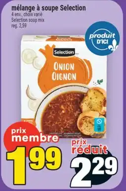 Super C mélange à soupe Selection | Selection soup mix offer