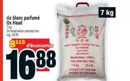 Super C riz blanc parfumé Ox Head | Ox Head white scented rice offer