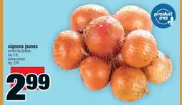 Super C oignons jeunes | yellow onions offer