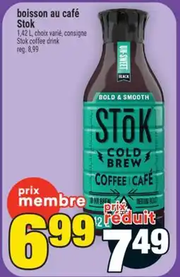 Super C boisson au café Stok | Stok coffee drink offer
