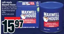 Super C café moulu Maxwell House | MaxwellHouse ground coffee offer