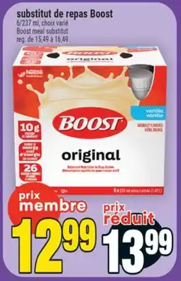 Super C substitut de repas Boost | Boost meal substitut offer