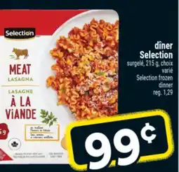 Super C dîner Selection | Selection frozen dinner offer