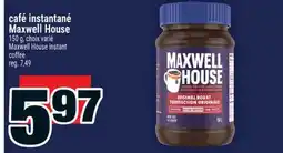 Super C café instantané Maxwell House offer