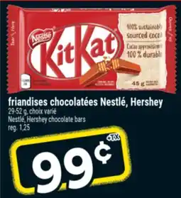 Super C friandises chocolatées Nestlé, Hershey | Nestlé, Hershey chocolate bars offer