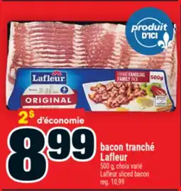Super C bacon tranché Lafleur | Lafleur sliced bacon offer
