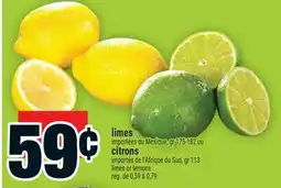 Super C limes, citrons | limes or lemons offer