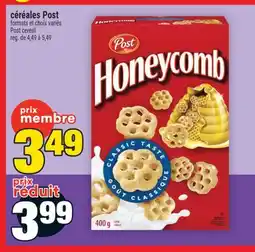 Super C Céréales Post | Post cereal offer