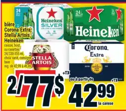 Super C bière Corona Extra, Stella Artois, Heineken | beer offer