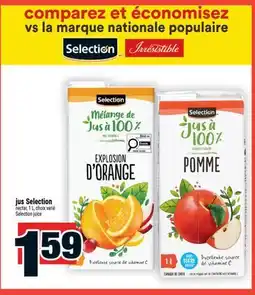 Super C jus Selection | Selection juice offer