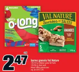 Super C barres granola Val Nature | Nature Valley granola bars offer