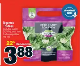 Super C légumes Trudeau | Trudeau vegetables offer