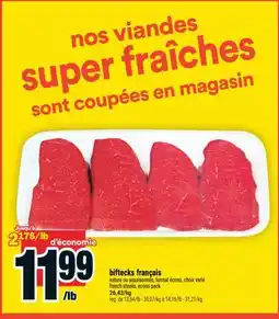 Super C biftecks français | french steaks offer