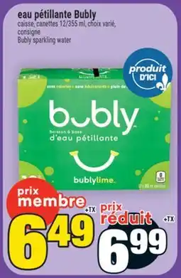 Super C eau pétillante Bubly | Bubly sparkling water offer