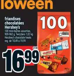 Super C friandises chocolatées Hershey's | Hershey's chocolate treats offer