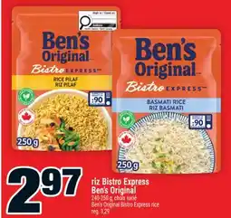 Super C riz BistroExpress Ben'sOriginal | Ben's Original Bistro Express rice offer