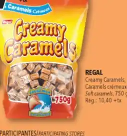 Familiprix REGAL, Creamy Caramels, Soft caramels offer