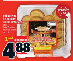 Super C pâtisseries de palmier Sweet Creations | Sweet Creations palm leaf pastries offer