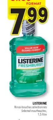 Familiprix Listerine Zero fresh burst antiseptic mouthwash offer