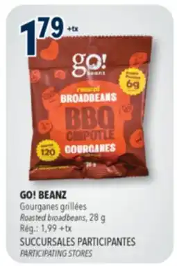 Familiprix GO| BEANZ, Roasted broadbeans offer