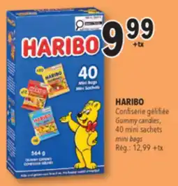 Familiprix HARIBO, Gummy candies, 40 mini sachets/mini bags offer