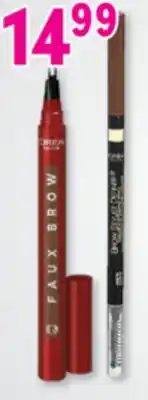 Familiprix L'Oréal Paris Brow Stylist Definer ultra-fine tip pencil #389 Brunette 90mg offer