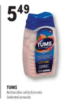Familiprix Tums ultra strength 1000mg assorted berries antiacid 72un offer