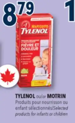 Familiprix Tylenol Infants fever & pain grape oral suspension offer