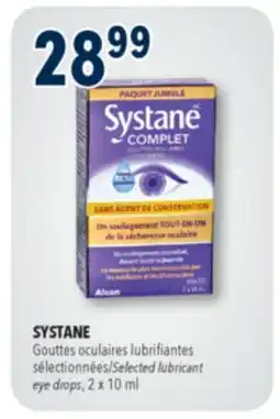 Familiprix Systane Complete twin pack lubricant eye drops offer