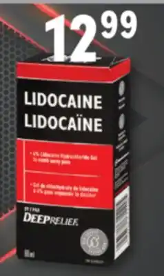Familiprix Deep Relief 4% lidocaine hydrochloride gel offer